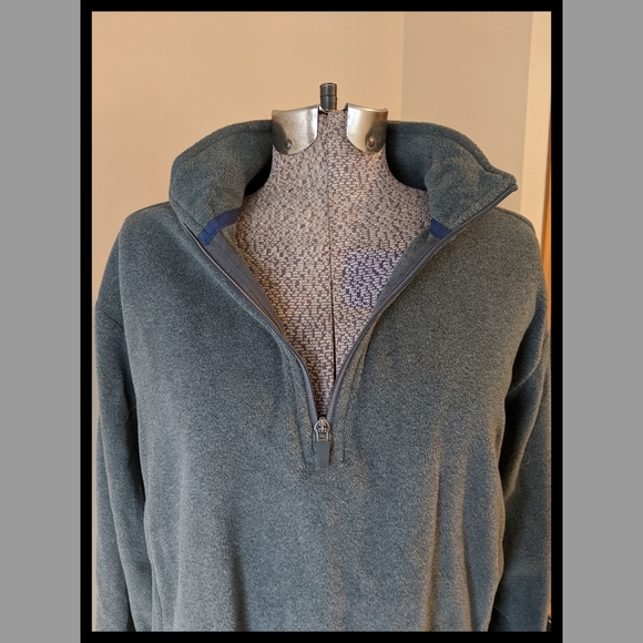 Lands' End Fleece 1/4 zip - Picture 2 of 6